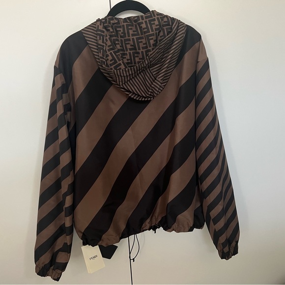 Authentic Fendi reversible jacket, sz 50 - Picture 2 of 6